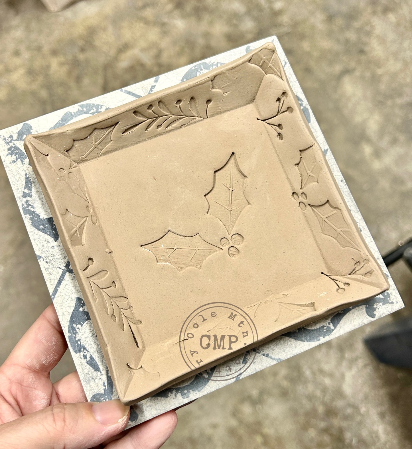 Holly Leaf stamp