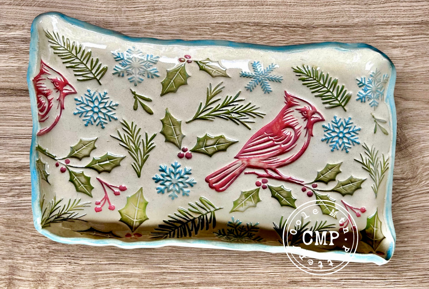 Cardinal Winter Textured Roller