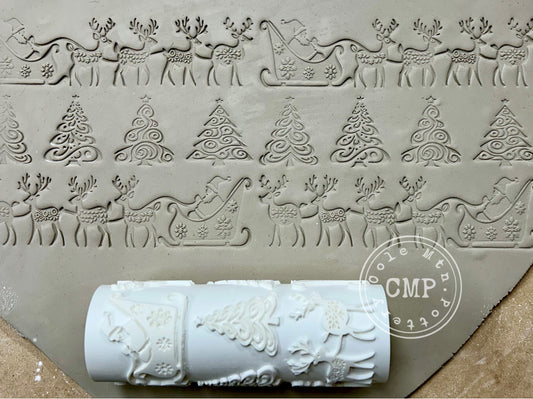 Santa Sleigh roller