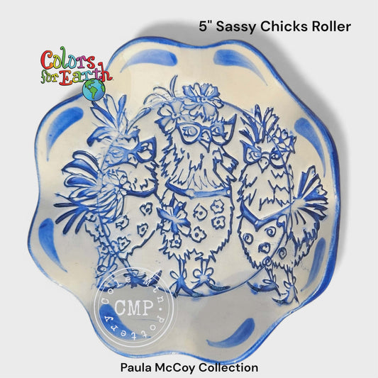 Sassy Chick's Trio - 5 inch by Paula McCoy