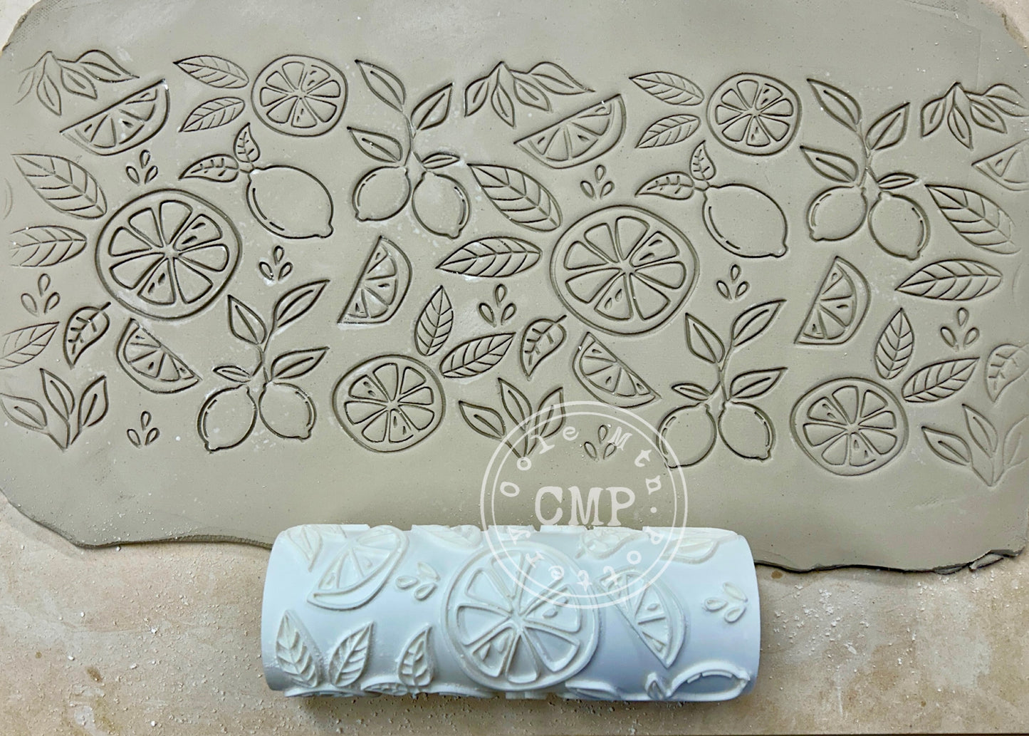 Lemons textured roller