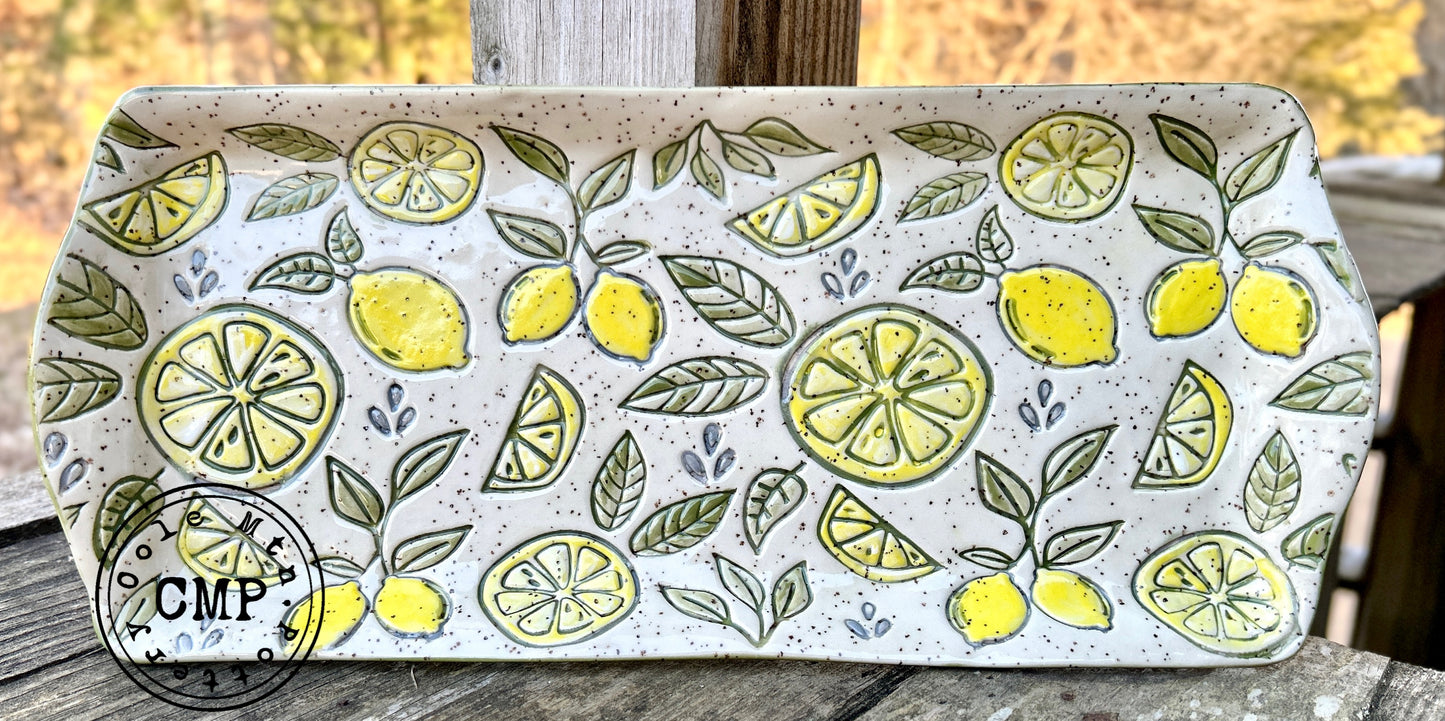 Lemons textured roller