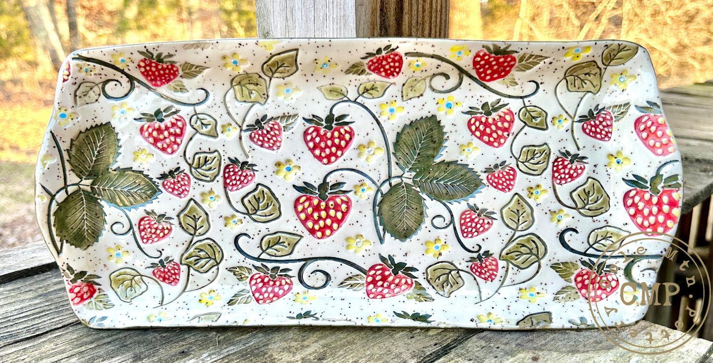 Strawberry textured roller