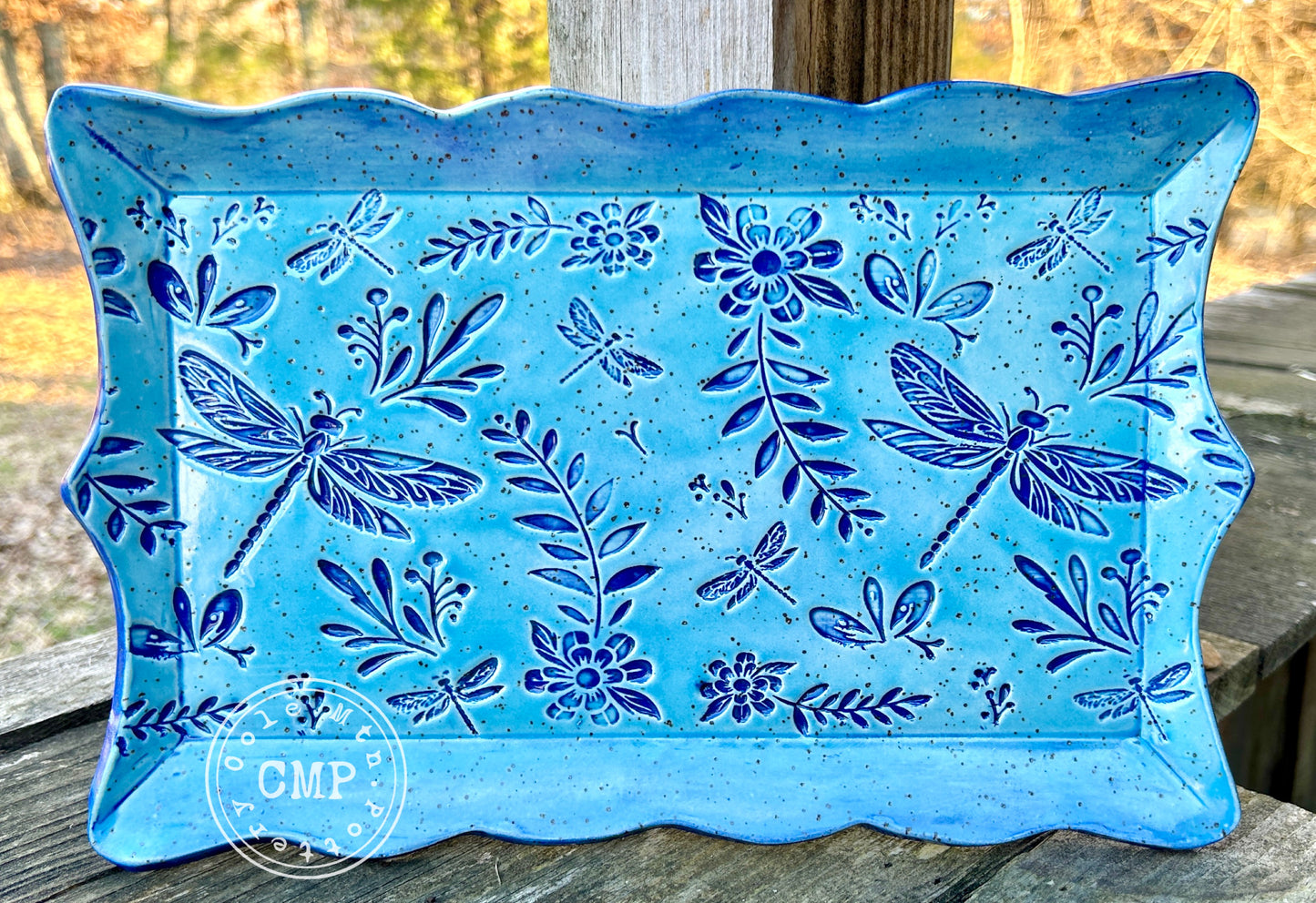 Dragonfly textured roller