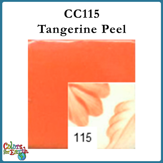 CC115 Tangerine Peel - Colors for Earth Color Concentrate Underglaze