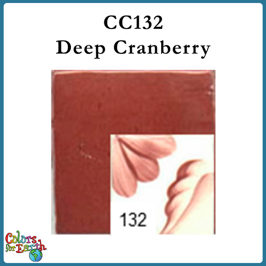 CC132 Deep Cranberry - Colors for Earth Color Concentrate Underglaze