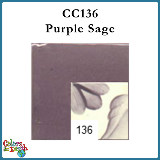 CC136 Purple Sage - Colors for Earth Color Concentrate Underglaze