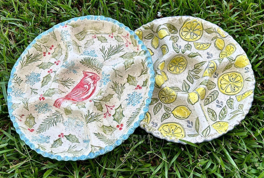 TEXTURED CHIP & DIP PLATTER TUTORIAL