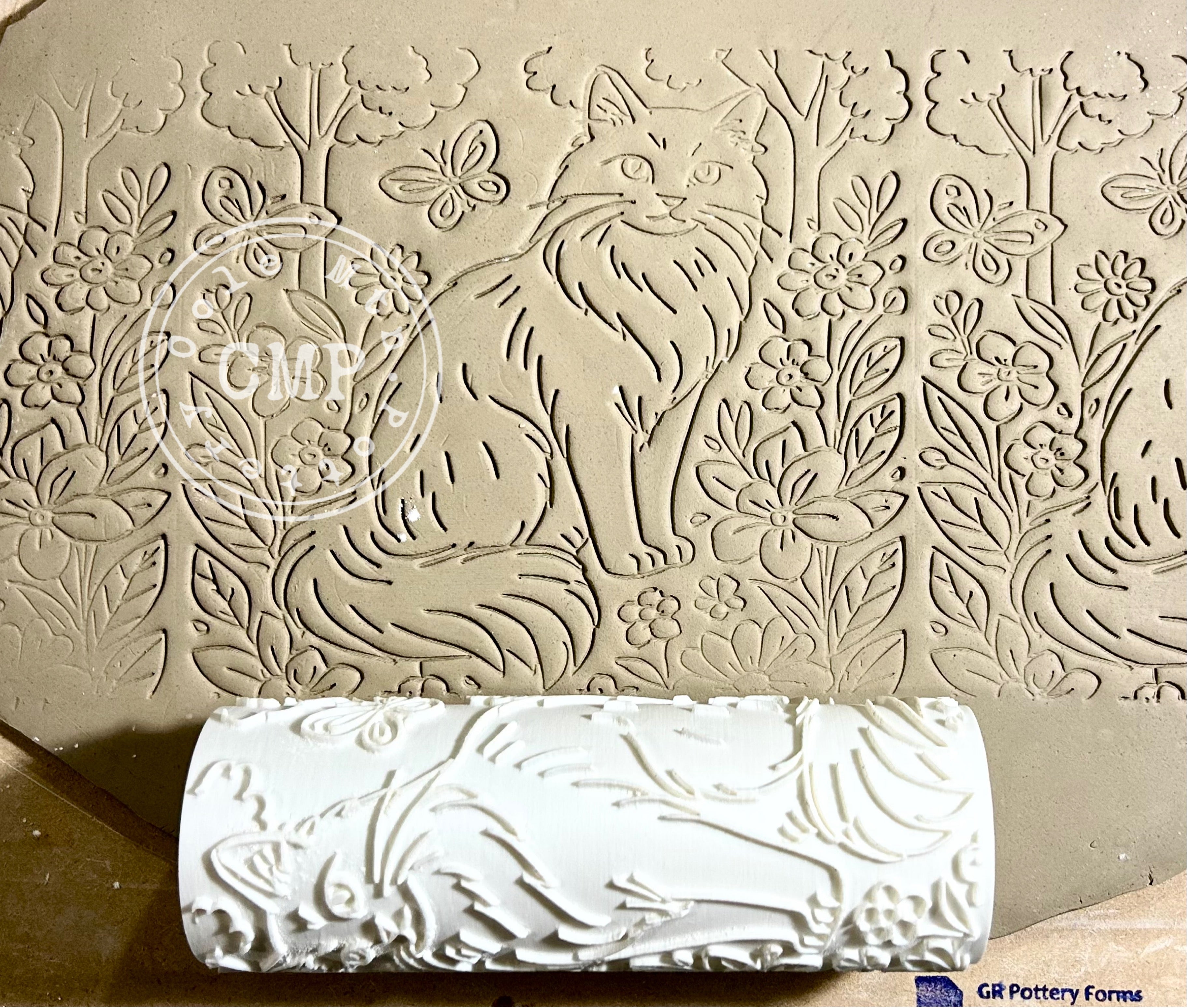 Roll Cat Texture Cat Roller – Cole Mountain Pottery