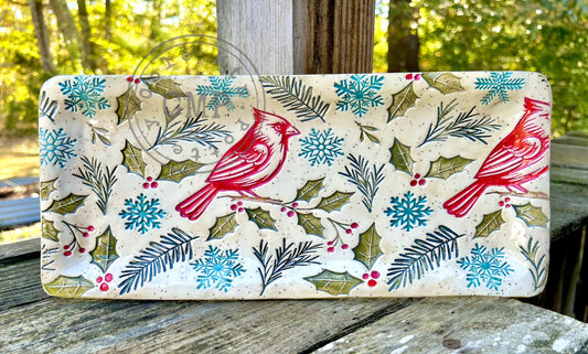 Cardinal Winter Textured Roller