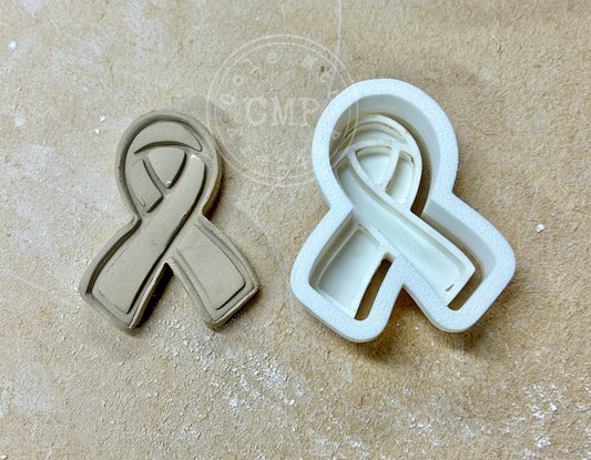 Awareness Ribbon Stamp and Cutter Combo