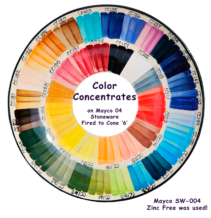 CC151 Cerulean Blue - Colors for Earth Color Concentrate Underglaze