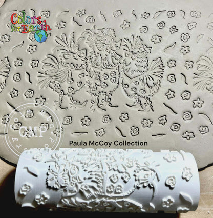 Sassy Chick's Trio Floral by Paula McCoy