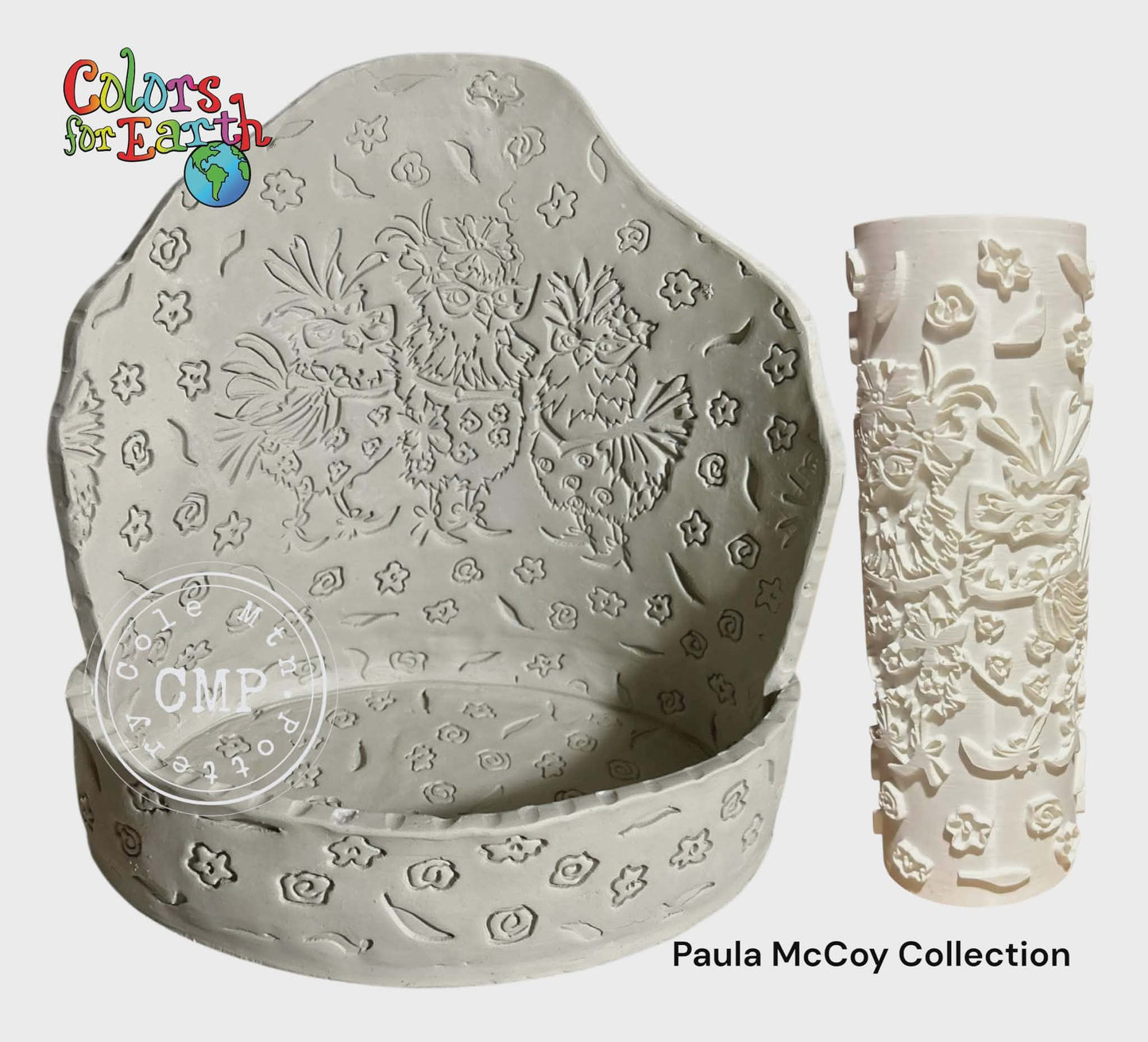 Sassy Chick's Trio Floral by Paula McCoy