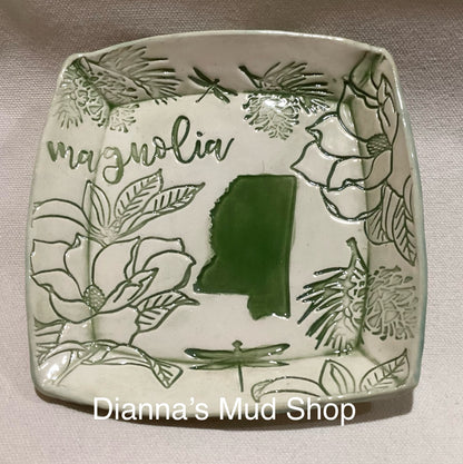 Mississippi Magnolia Themed Roller