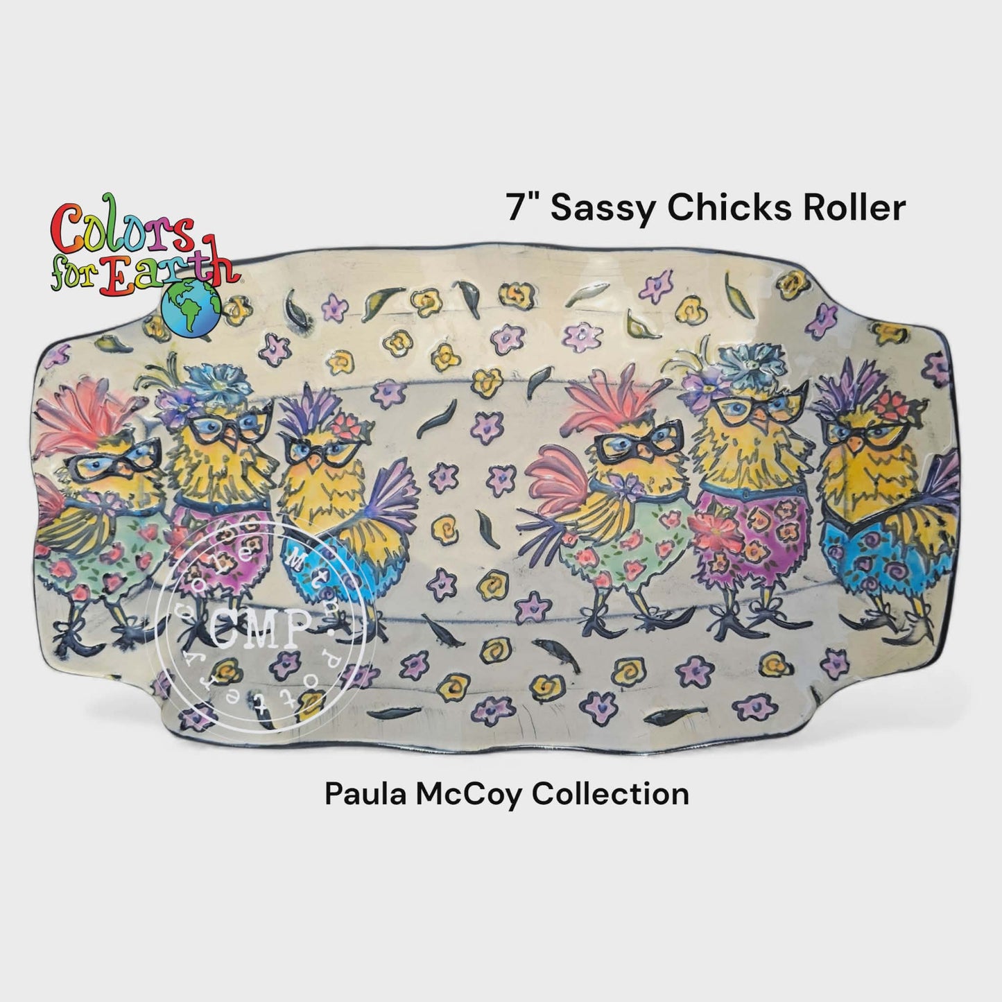 Sassy Chick's Trio Floral by Paula McCoy