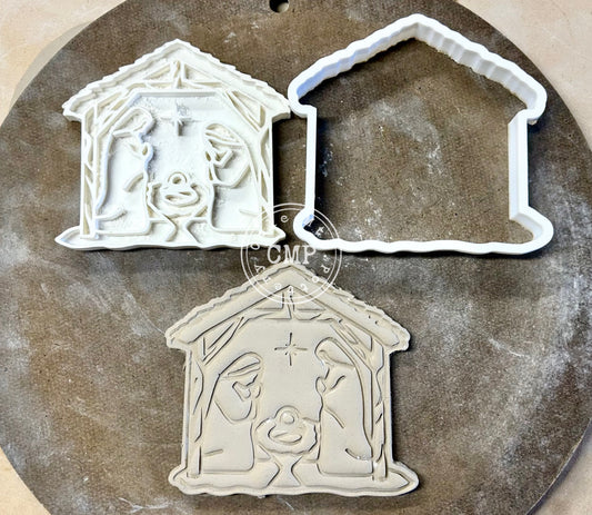 Nativity Stamp and Cutter
