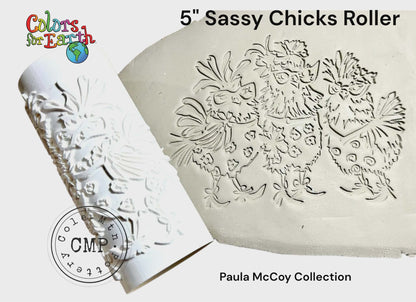 Sassy Chick's Trio - 5 inch by Paula McCoy