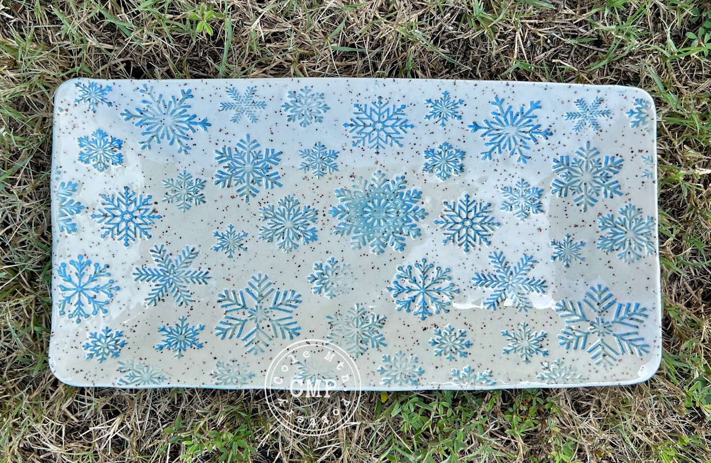 Snowflake textured roller