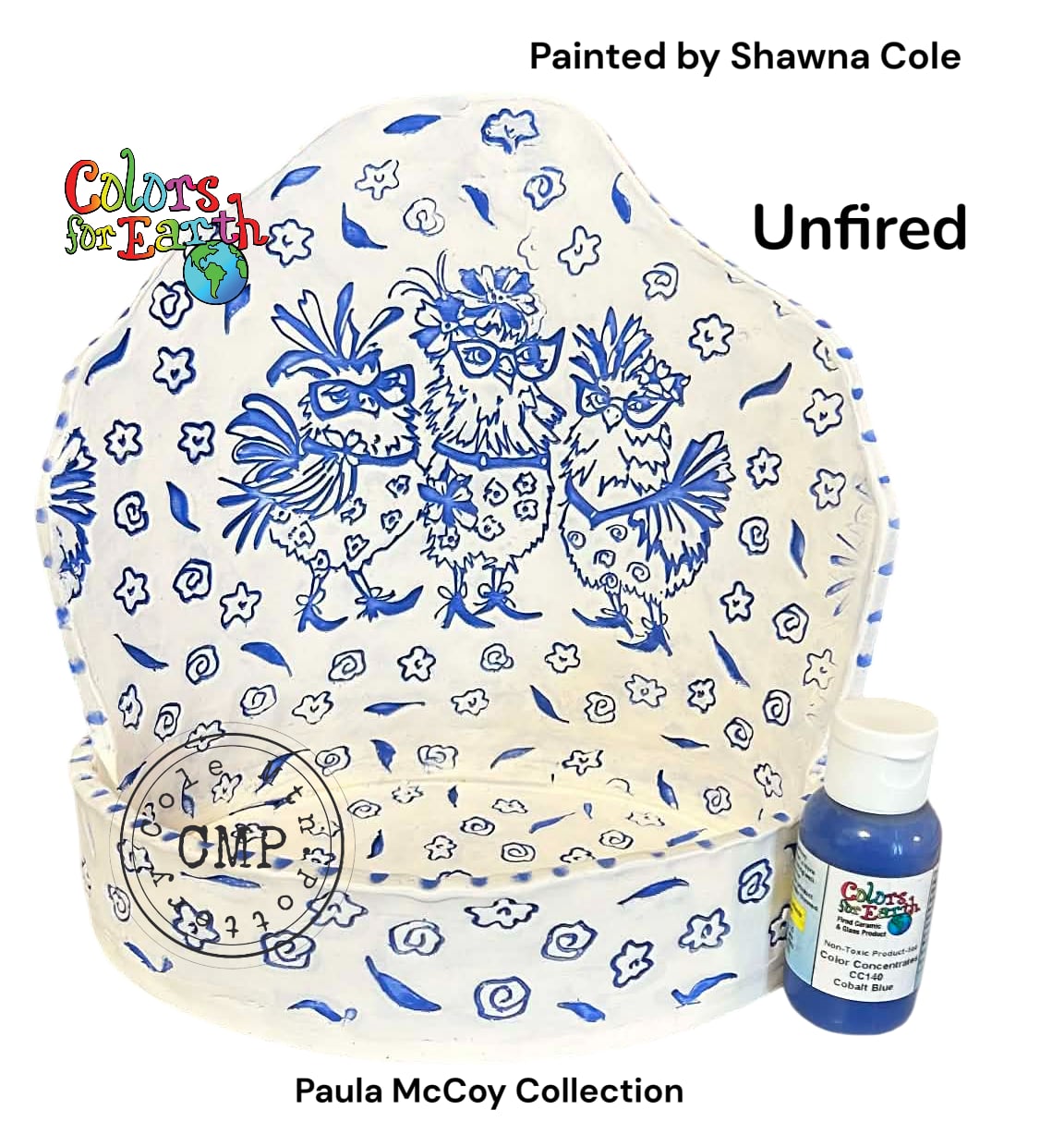 Sassy Chick's Trio Floral by Paula McCoy