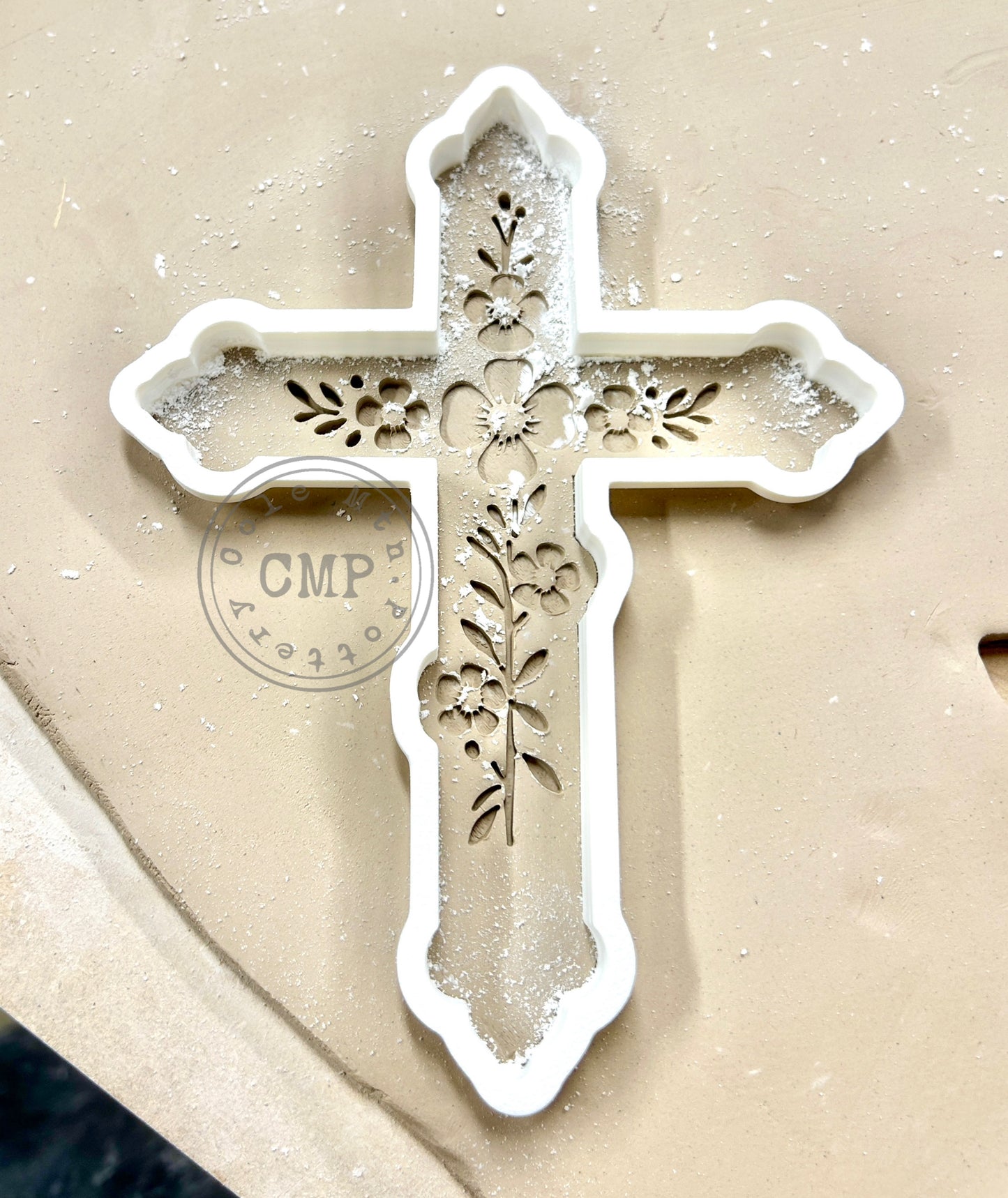 Flower Cross stamp and cutter combo