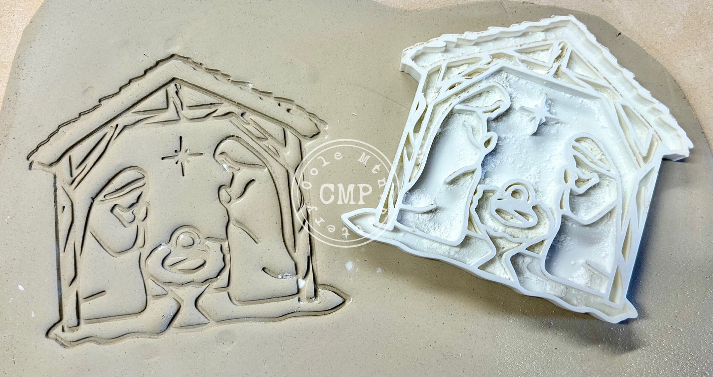 Nativity Stamp and Cutter