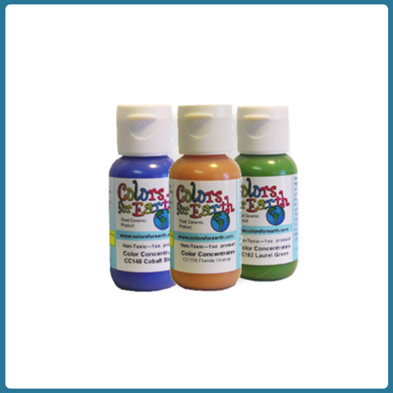 CC151 Cerulean Blue - Colors for Earth Color Concentrate Underglaze