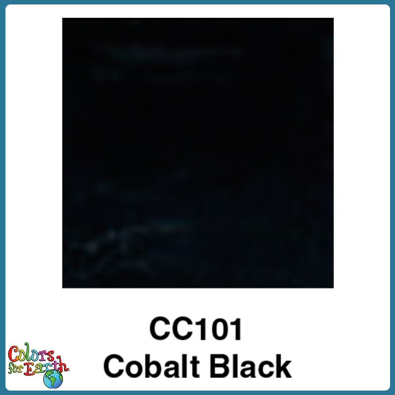 CC101 Cobalt Black - Colors for Earth Color Concentrate Underglaze