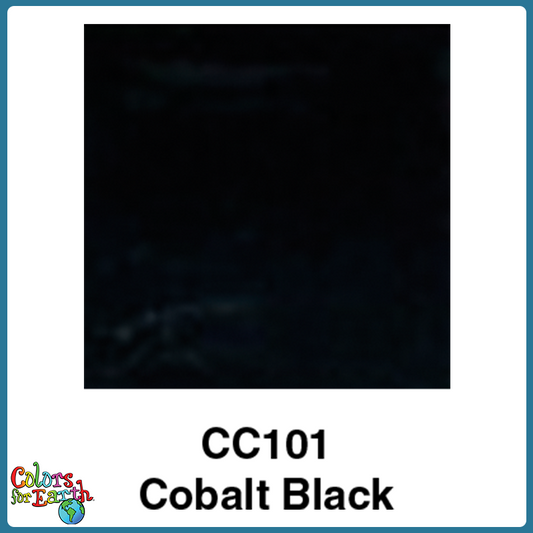 CC101 Cobalt Black - Colors for Earth Color Concentrate Underglaze