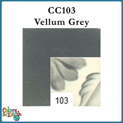 CC103 Vellum Grey - Colors for Earth Color Concentrate Underglaze