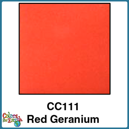 CC111 Red Geranium - Colors for Earth Color Concentrate Underglaze