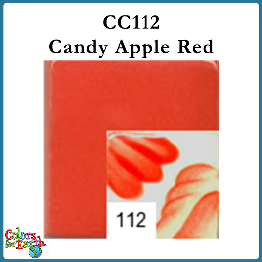 CC112 Candy Apple Red - Colors for Earth Color Concentrate Underglaze