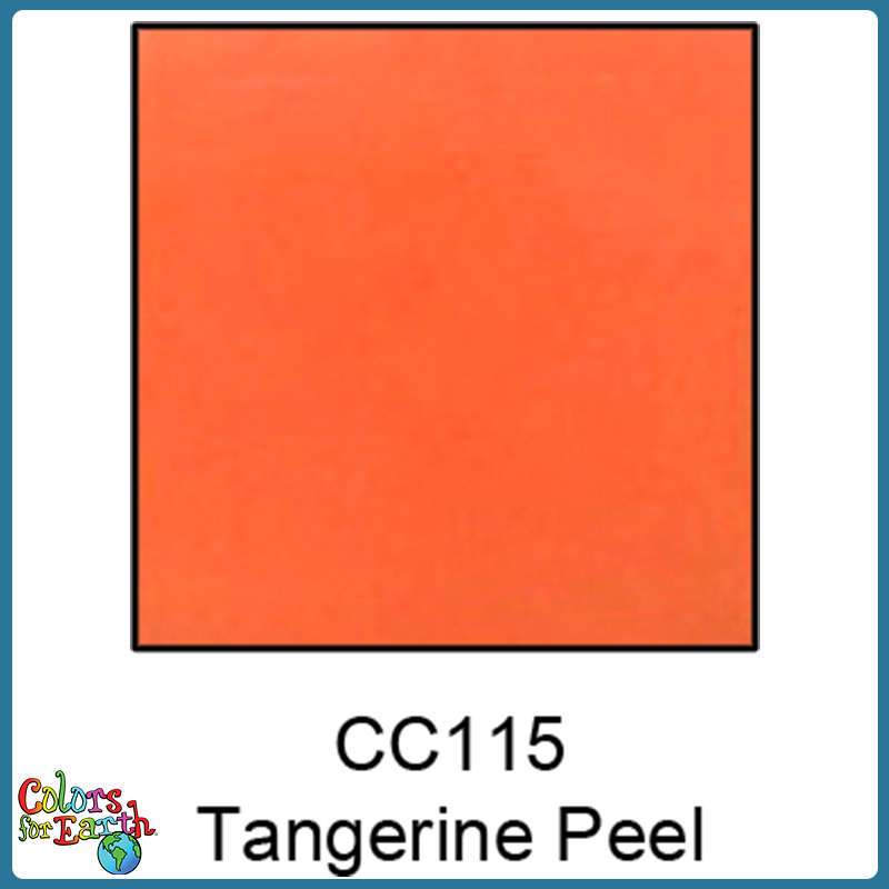 CC115 Tangerine Peel - Colors for Earth Color Concentrate Underglaze