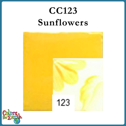 CC123 Sunflowers - Colors for Earth Color Concentrate Underglaze