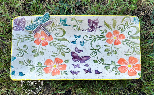 Flowers and Butterflies Roller