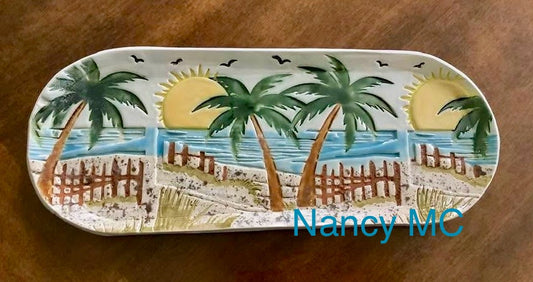 Beach Scene Roller