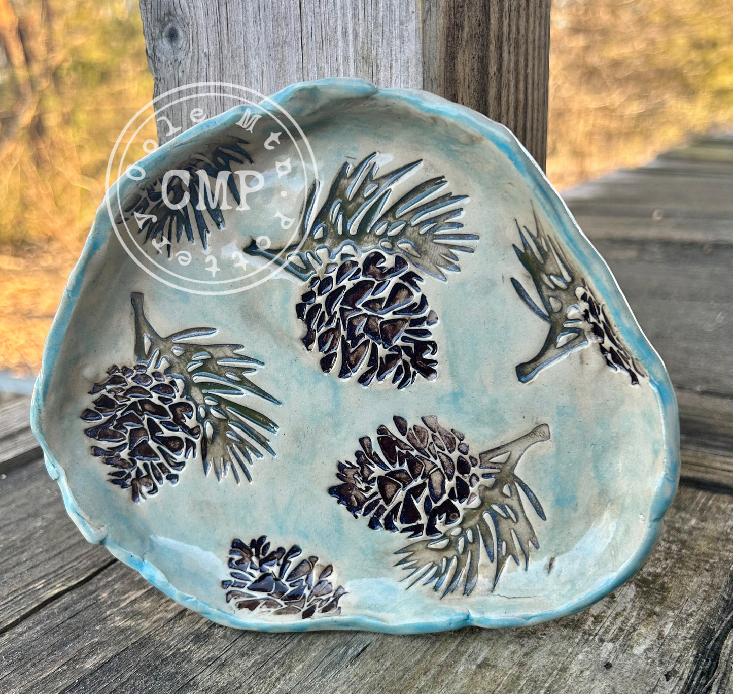 Pinecone stamp