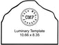 Nativity Scene Luminary Template