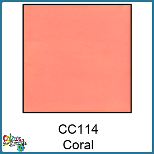 CC114 Coral - Colors for Earth Color Concentrate Underglaze