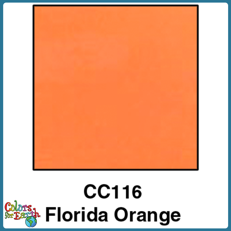 CC116 Florida Orange - Colors for Earth Color Concentrate Underglaze