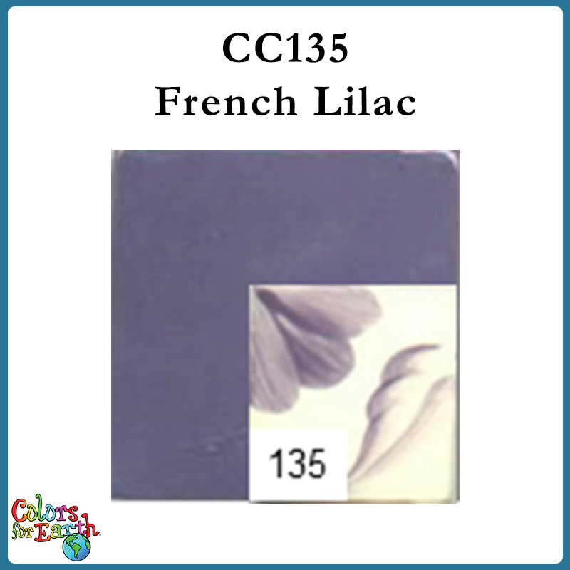 CC135 French Lilac - Colors for Earth Color Concentrate Underglaze
