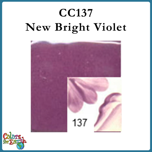 CC137 Bright Violet - Colors for Earth Color Concentrate Underglaze
