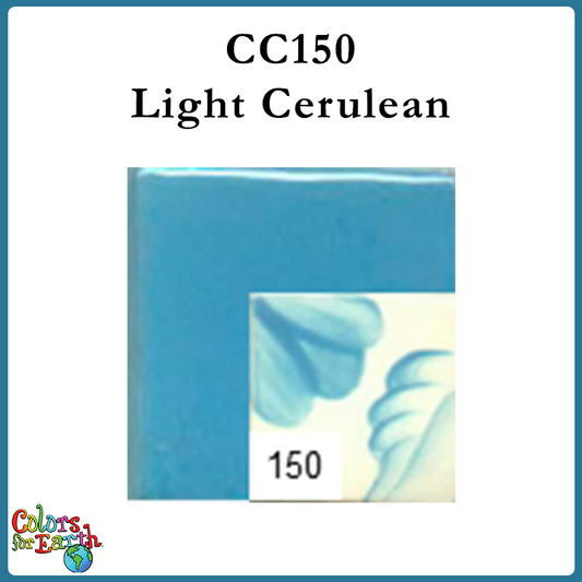 CC150 Light Cerulean - Colors for Earth Color Concentrate Underglaze
