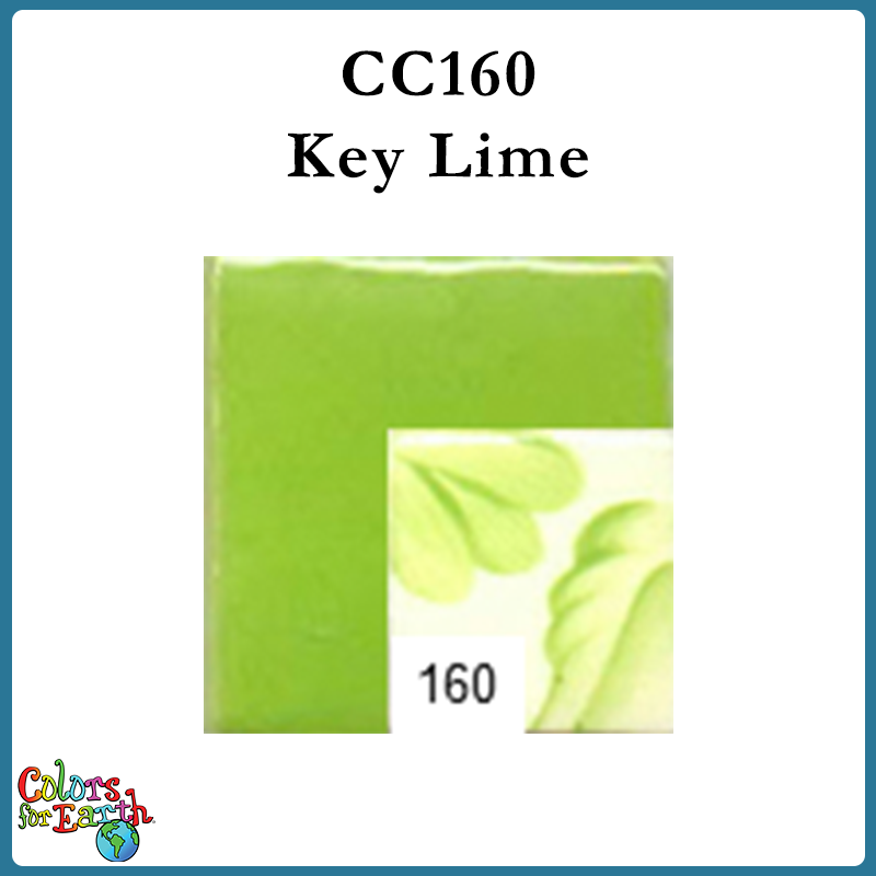 CC160 Key Lime - Colors for Earth Color Concentrate Underglaze