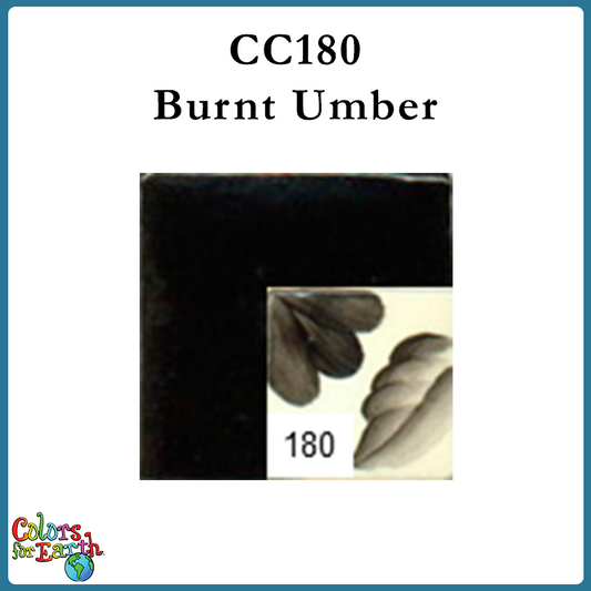 CC180 Burnt Umber - Colors for Earth Color Concentrate Underglaze