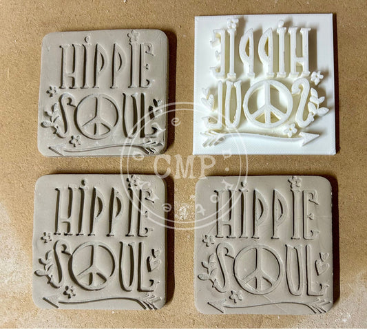 Hippie Soul 3D printed stamp